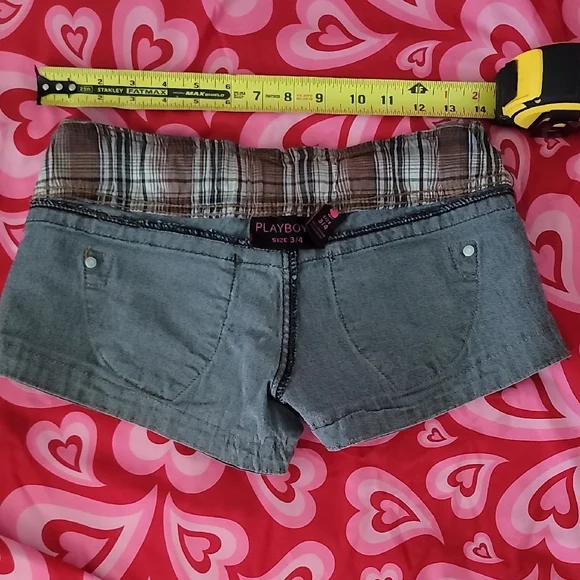 Stylish Denim Studded Shorts - Picture 3 of 7